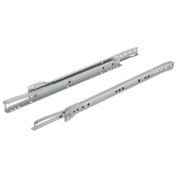 Roller runners, Häfele Matrix Runner R S17, single extension, load bearing capacity 17kg, steel