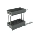 CARGO basket W300mm with soft close anthracite IKONA