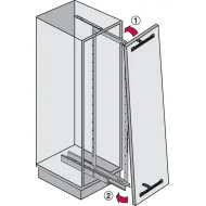 Ūkinė spinta DISPENSA 300 H1600-2000 HAFELE