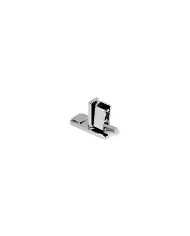 End cap for glass profile D-2010/5 chrome