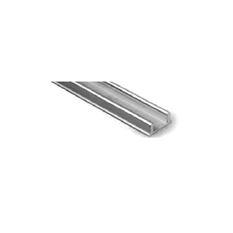 Bottom profile 2010 aluminum L3000mm