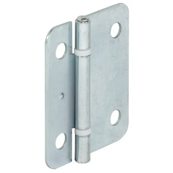 Drill-in hinge, For folding sliding doors, size 50x42mm, for screw fixing