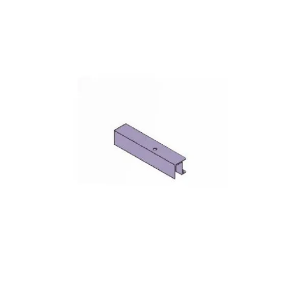 Profile upper aluminum anodized L3000mm