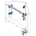 Profile upper aluminum anodized L3000mm