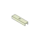 Profile lower U aluminum anodized L3000mm