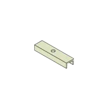 Profile lower U aluminum anodized L3000mm
