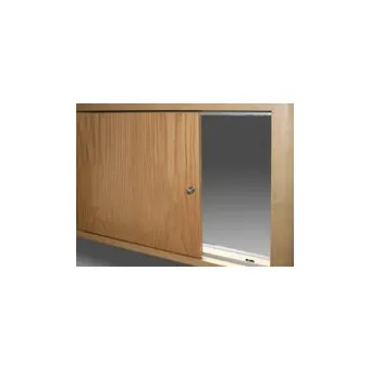 Sliding door system set for 25kg doors