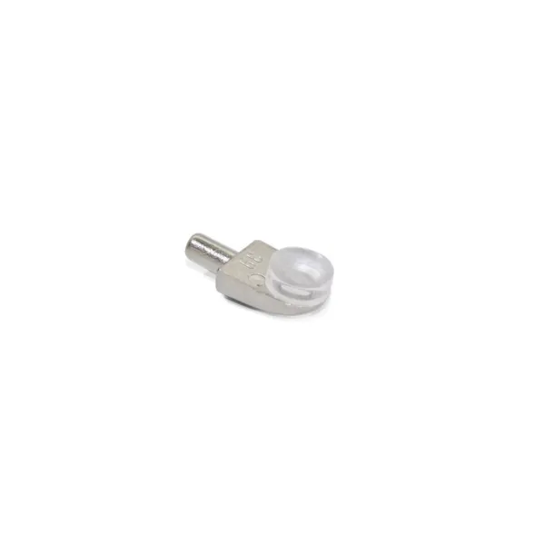 Glass shelf support, nickel