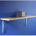 Laikiklis lentynai DANNI 230x180mm, 25kg juoda