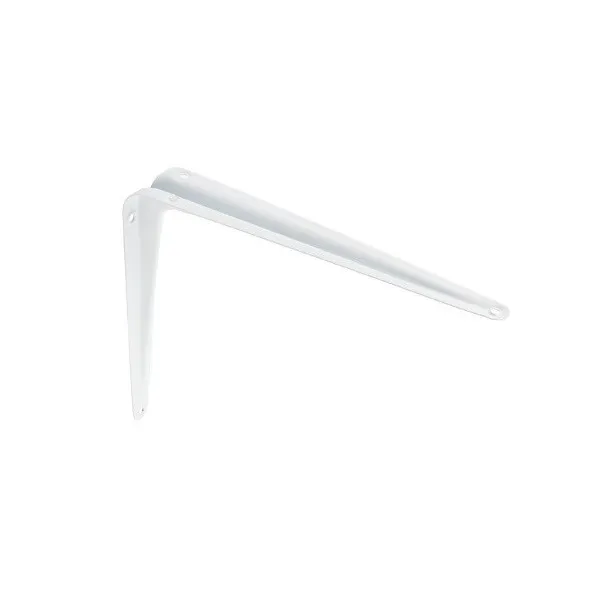 Shelf bracket INA 300x250mm 30kg white