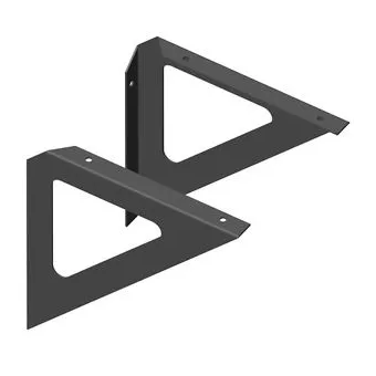 Laikiklis lentynai TRIANGLE 190x190mm, 25kg aliuminis
