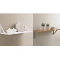 Shelf holder TRIANGLE 190x190mm 25kg black
