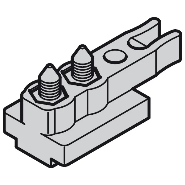 Buffer, With retaining spring and rubber buffer