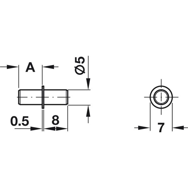 Shelf support, For wooden shelves, steel