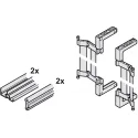 Profilių komplektas viršutiniam F-Flush51 tvirtinimui P860-1627mm,