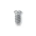 Eurovaržtas lankstui, Ø5mm skylei, 6,3x12mm, suapvalinta galvute