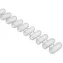 Įvorė išsipečianti (20vnt.), medvaržščiui M5x11mm, plastikas