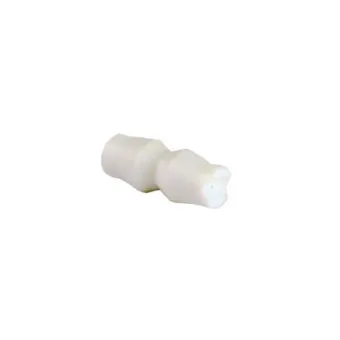 Snap Fitting "Bone" Male Part-White PA, Ø7mm L17mm