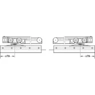 SDS Slido D-Line 120 L stik.1d. šveln.užd.2k H