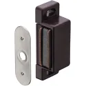 Magnetic catch housing, pull 2kg, for screw fixing, square
