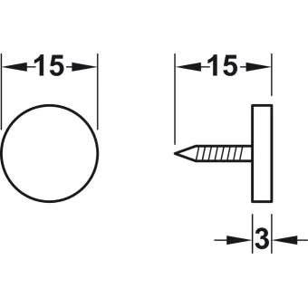 Magnetukas su plokštele 3-4kg rudas