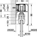 SDS D-Line11 50L stikl. 1d. su šveln.stabd. SDS D-Line11 50L stikl. 1d. su šveln.stabd.