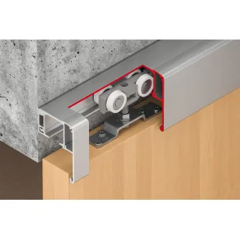 SDS Slido D-Line11 50P medinėms durims
