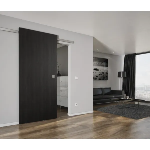 SDS Slido D-Line 50 X medinėms 1 durims su švelniu stabdymu 2 kryptimis