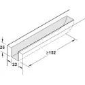 SDS Slido D-Line 80 I medinėms 1 durims