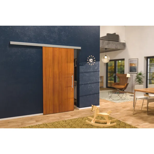 Sliding door fitting, Häfele Slido D-Line11 80P, set without running track