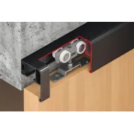 SDS Slido D-Line11 80P medinėms 1 durims su švelniu stabdymu 2 kryptimis