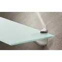 Shelf support with clamp, Design, for wood and glass