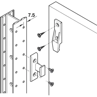 Frame part, Häfele Keku EHS