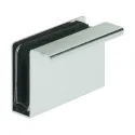 Counterpiece with handle, For magnetic pressure catch, glass door, height 23mm