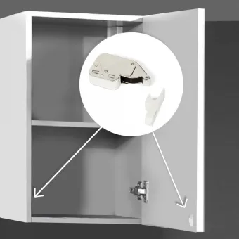 Door latch PUSH