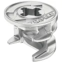 Connector housing MINIFIX Ø15mm, H9.5mm, for wood thickness from 12mm