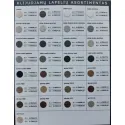 Dangtelis klijuojamas D20 balintas ąžuolas (4557)(15vnt)