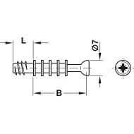 Sąvarža 11x34 5 sriegis HAFELE