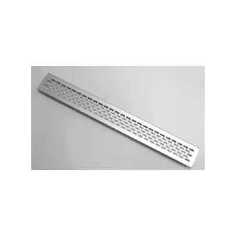Ventilation grill aluminum 60x485mm