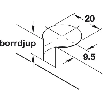 Connector housing, Rafix 20 system, zinc alloy