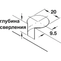 Connector housing, Rafix 20 system, plastic
