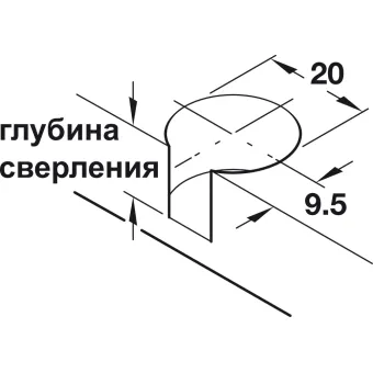 Connector housing, Rafix 20 system, plastic