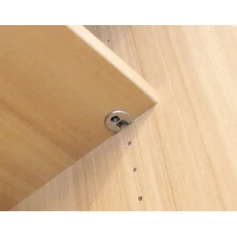 Connector housing, Rafix 20 N system, without dowel, zinc alloy, with ridge