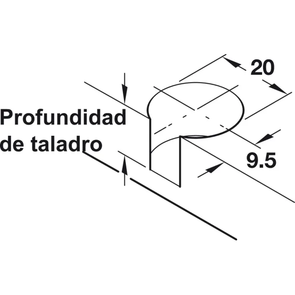 Connector housing, Rafix 20 system, plastic