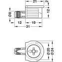 One-piece connector, Onefix