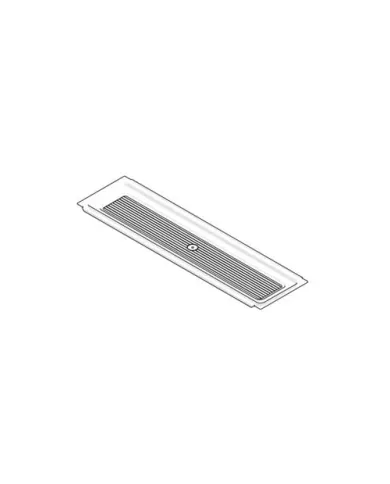 Tray for dish rack W450mm plastic transparent