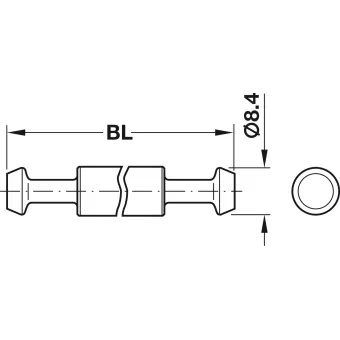 Sąvarža dviguba MAXIFIX B35