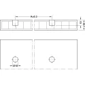 Spreading connector, U Ø12mm L10mm Spreading dowel