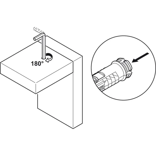 Spreading connector, U Ø12mm L10mm Spreading dowel