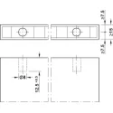 Spreading connector, Häfele Ixconnect SC Ø8mm L25mm, plastic